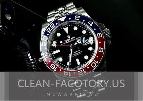 Clean Factory’s GMT Master II Pepsi bezel: Exploring 